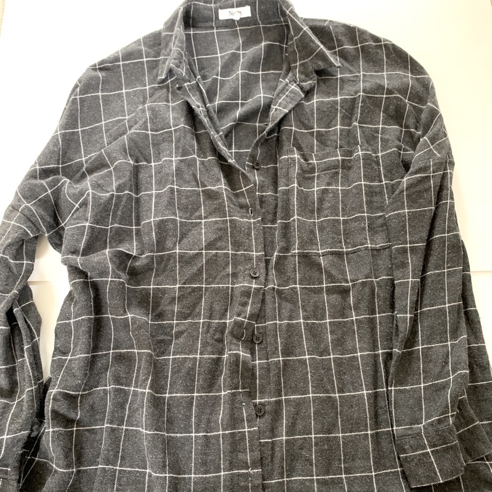 Noul super fine lightweight classic plaid shirt